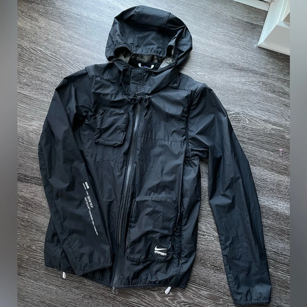 Nike NSRL Gore-Tex Transformation Jacket Black Tech Pack DB0818-010 Small EUC - Picture 14 of 16